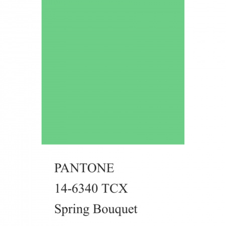 Ткань футер 3-х нитка с начесом, арт. DF2060-8 цвет салатовый