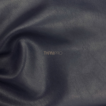 Искусственная кожа на флисе, арт. OW1852-3 цвет синий