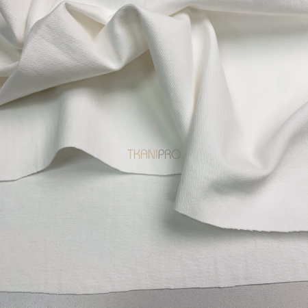 Хлопок твил плотный цвет молочный, арт. IKM3001-2