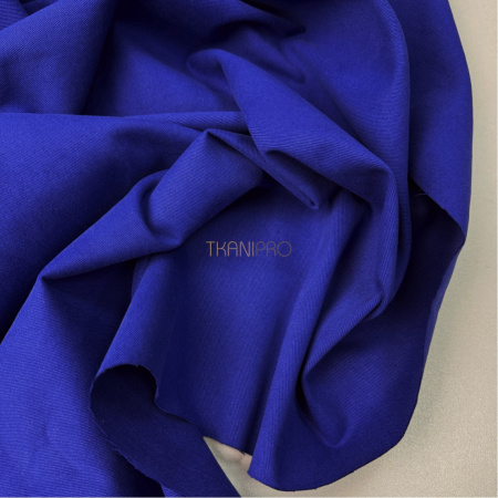 Хлопок твил плотный, арт.  IKM3001-14 цвет электрик