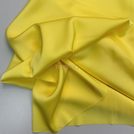 Шелк искусственный, арт. S2026-18 цвет желтый