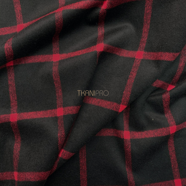 Пальтовая ткань клетка, арт. KP6571-6