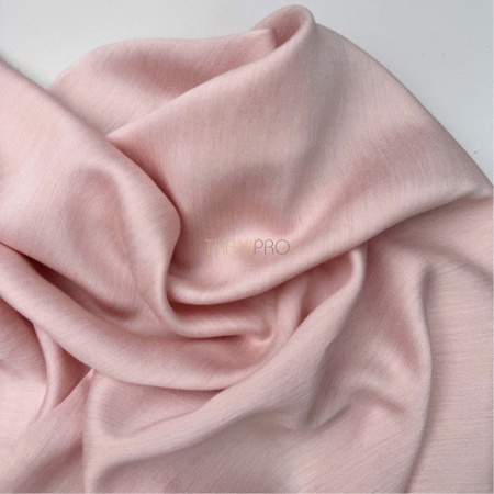 Вискоза плательная с шерстью цвет розовый, арт. LB5001-13