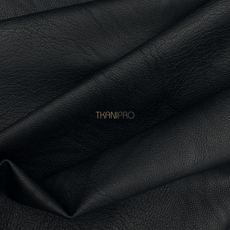 Искусственная кожа фактурная, арт. O3051-013 цвет черный