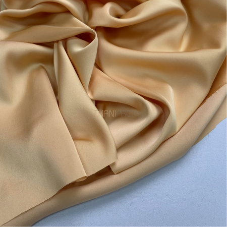 Шелк искусственный, арт. S1054-3 цвет абрикосовый