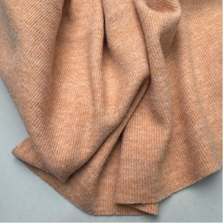 Рибана под ангору, арт. WD4249-24 цвет персиковый меланж