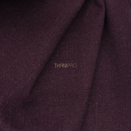 Костюмная плотная ткань цвет бордовый марсала, арт. KD1967-1