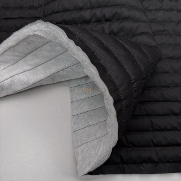 Стеганый хлопок черный, арт. TCS2135-42