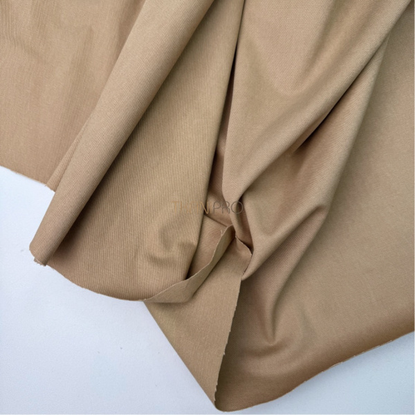 Хлопок твил плотный цвет кэмел, арт. IKM3005-26