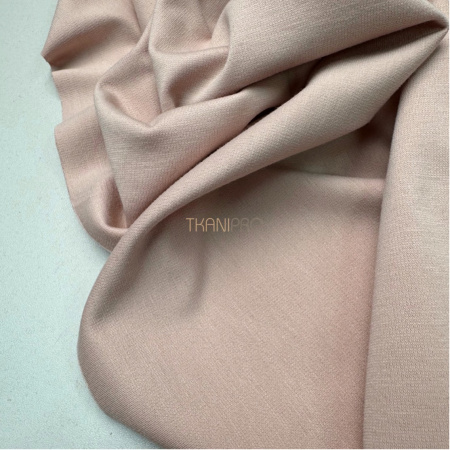 Ткань джерси цвет персиковый, арт. D2037-14