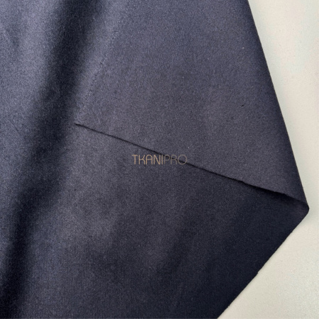 Шерсть пальтовая цвет синий, арт. IKC3029-1