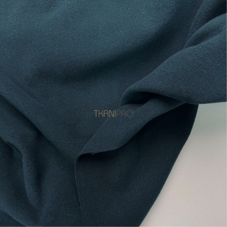 Ткань пальтовая турецкий кашемир, арт. KC2015-42 цвет изумрудный