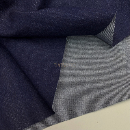 Мерные лоскуты Джинса плотная цвет синий арт. JL3414-4