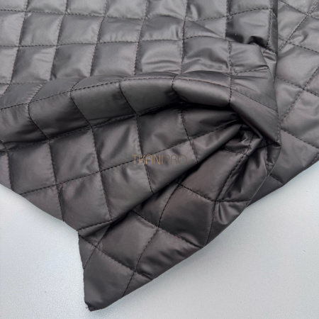 Стеганая ткань на синтепоне цвет тауп коричневый, арт. PS2297-26