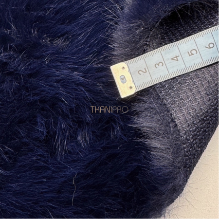 Соболь искусственный мех цвет синий, арт. EN311-7