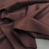 Костюмный твил с хлопком стрейч цвет шоколадный, арт. KL3101-9