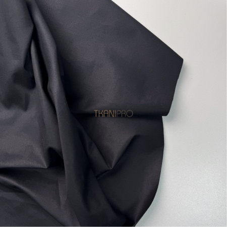 Ткань хлопок плотный цвет черный, арт. C1946-1