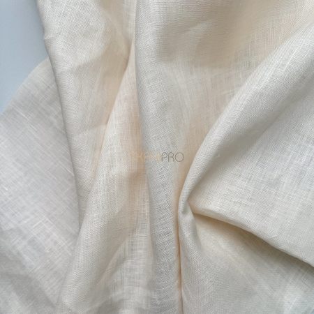 Лен цвет кремовый, арт. L4001-3