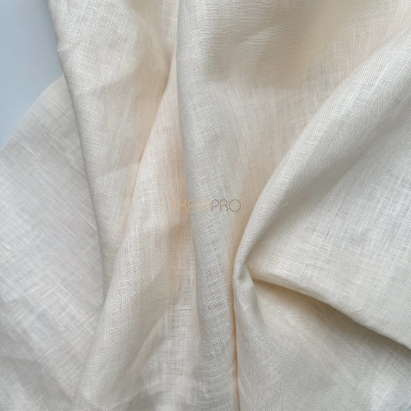 Лен цвет кремовый, арт. L4001-3