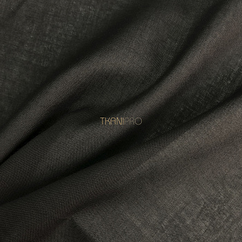 Хлопок батист цвет черный, арт. TB2027-2