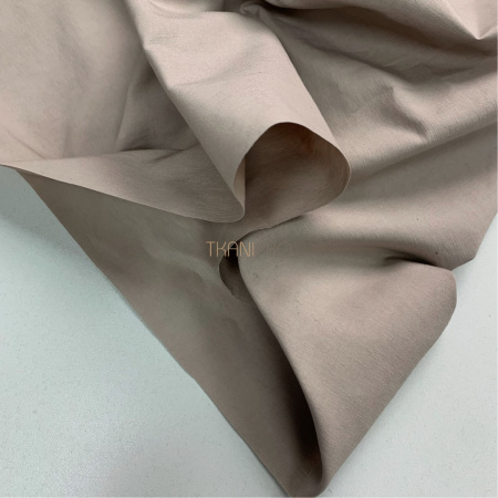 Ткань для брюк карго с жатым крэш эффектом цвет бежевый пудровый, арт. PL9946-6