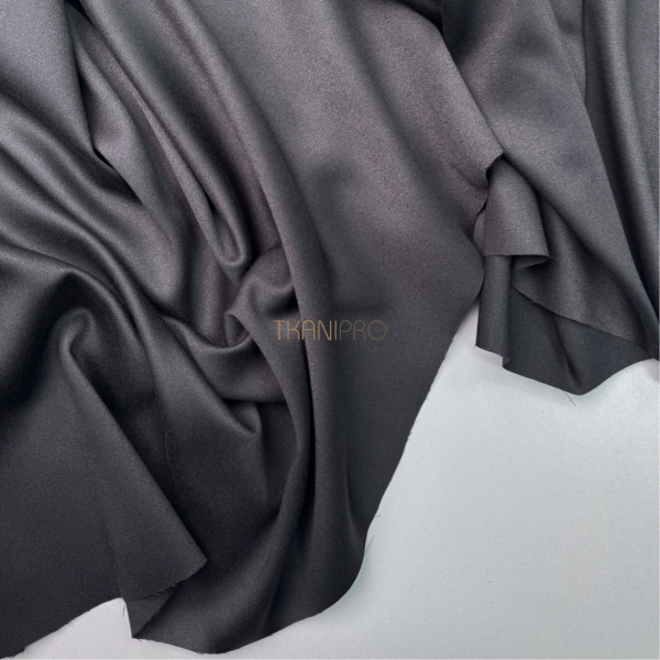 Костюмная поливискоза цвет черный, арт. KA2001-018