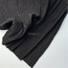 Ткань гофре жатка костюмная цвет черный, арт. PLS2919-15