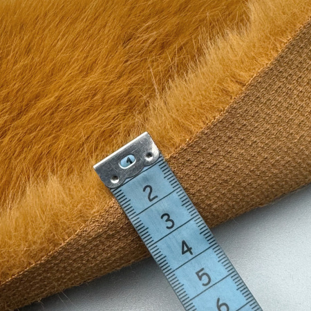 Соболь искусственный мех цвет рыжий янтарный, арт. EN311-8