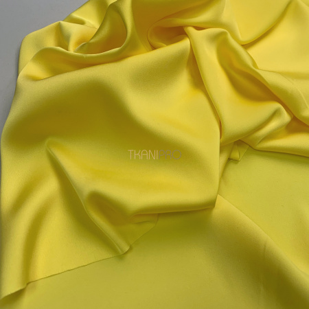 Шелк искусственный, арт. S2026-18 цвет желтый
