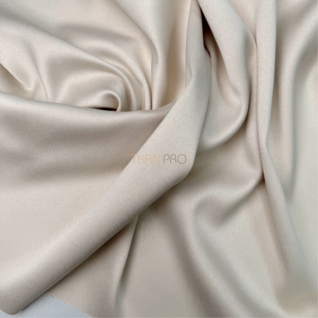 Атлас плотный цвет бежевый, арт. A2088-2