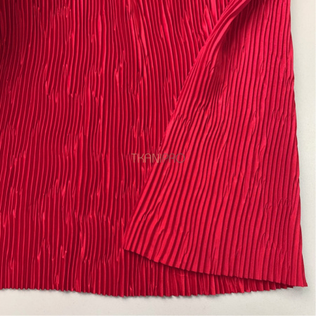 Плиссе жатка, арт. PLS1904-17 цвет красный