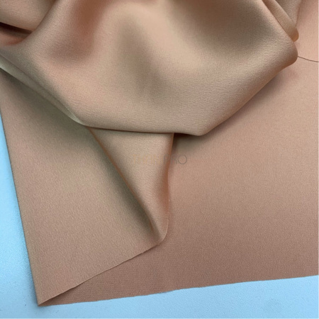 Шелк искусственный, арт. S3026-53 цвет песочный коричневый