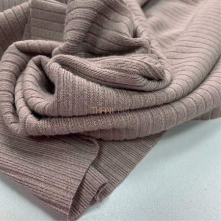 Ткань лапша трикотажная розовая, арт. WD4081-12