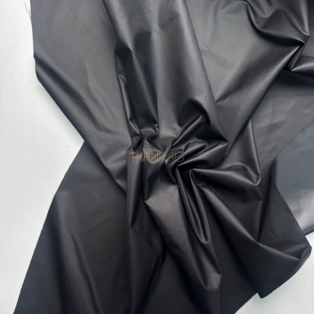 Ткань плащевая дюспо матовая цвет черный, арт. PL2296-3