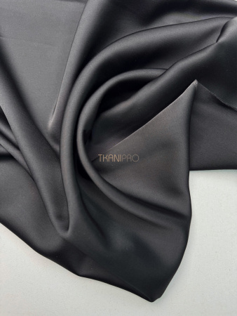 Сатин вискоза, арт. SK2006-13 цвет черный