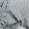 Трикотаж кулирная гладь в полоску, арт. DKD1001-2 цвет серый и белый