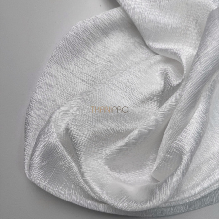 Вуаль жатка цвет белый, арт. TT1101-1