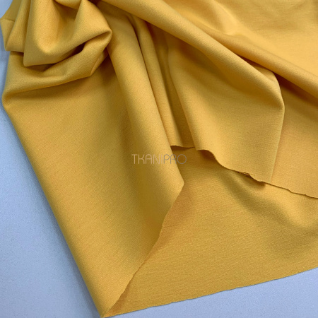 Трикотаж джерси, арт. D1063-153 цвет желтый янтарный Трикотаж джерси, арт. D1063-153 цвет желтый янтарный