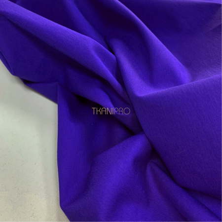 Хлопок сатин рубашечный, арт. CN2158-24 цвет синий электрик