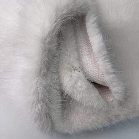 Соболь искусственный мех цвет белый, арт. EN313-1
