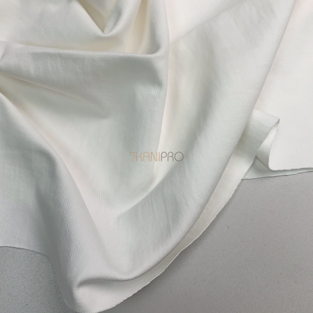 Хлопок твил плотный цвет молочный, арт. IKM3001-2