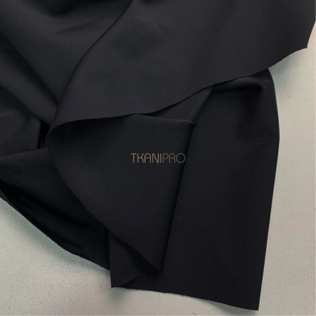 Ткань бифлекс матовый цвет черный, арт. BF4520-2