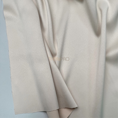 Атлас плотный цвет бежевый, арт. A2088-2