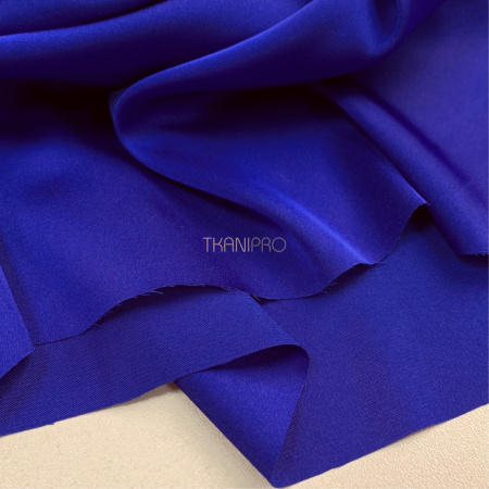 Шелк искусственный, арт. S2132-49 цвет синий электрик