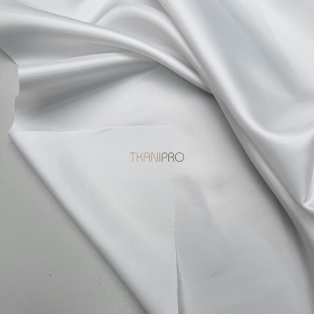 Подкладочная ткань жаккард цвет белый, арт. IP2117-1