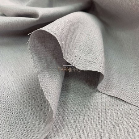 Ткань лён с вискозой цвет серый, арт. L2152-4