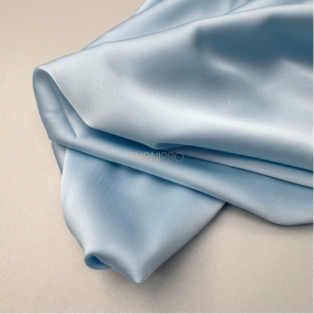 Шелк искусственный цвет пыльный голубой, арт. S2132-27