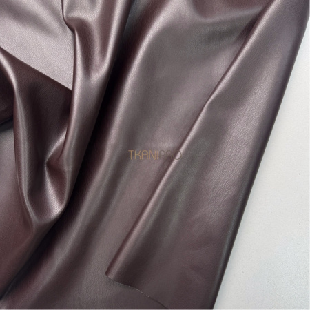 Искусственная кожа на замше цвет коричневый, арт. OW1942-2