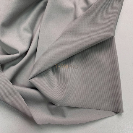 Трикотаж в рубчик цвет серый, арт. TM2112-4