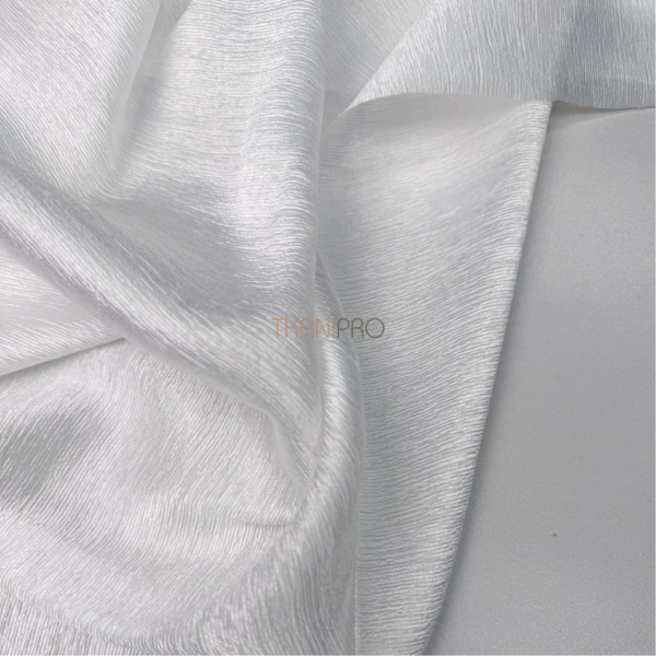 Вуаль жатка цвет белый, арт. TT1101-1